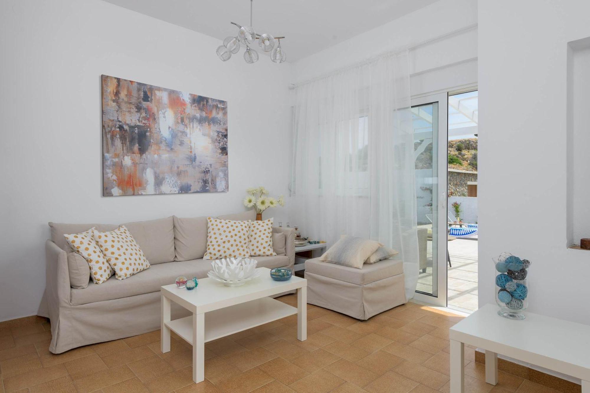 Casa Bianca Villa Kolymbia Bagian luar foto