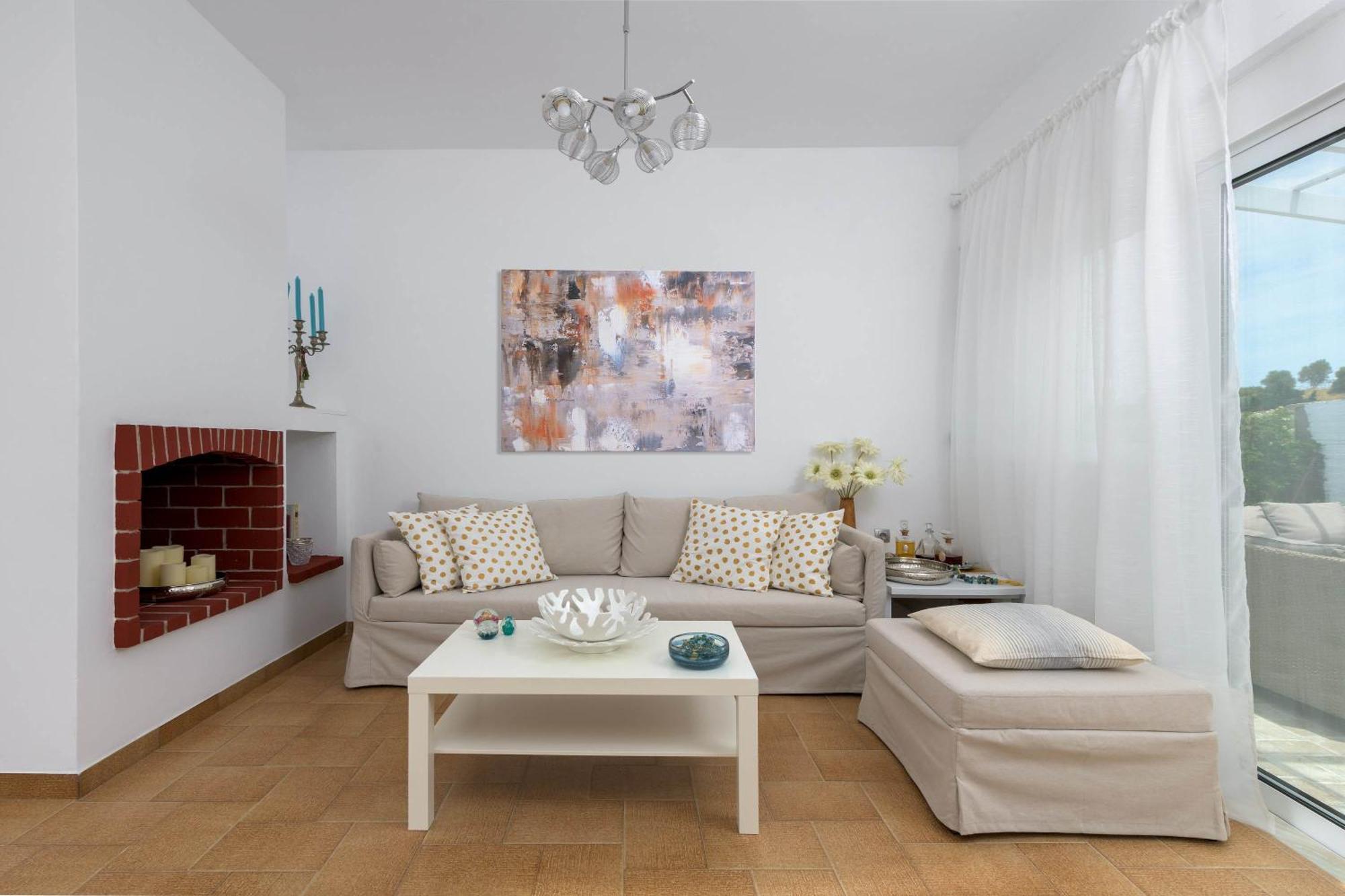 Casa Bianca Villa Kolymbia Bagian luar foto